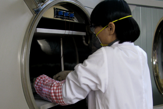 Vacuum freeze drying image